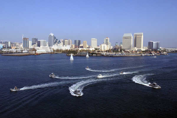 San Diego harbor