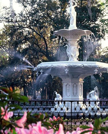 Savannah Downtown Fountain