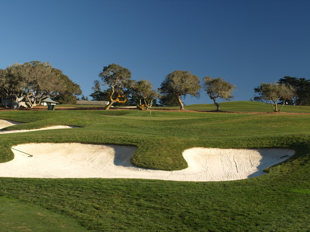 Bayonet Golf Course  - Hole 9