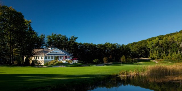 Manitou Passage golf course - No. 18