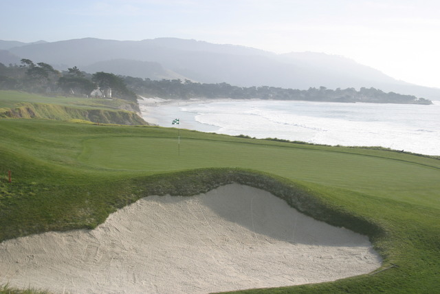 Pebble Beach Golf Links - 9th green
