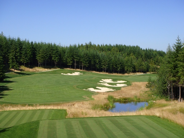 Salish Cliffs Golf Club - hole 16
