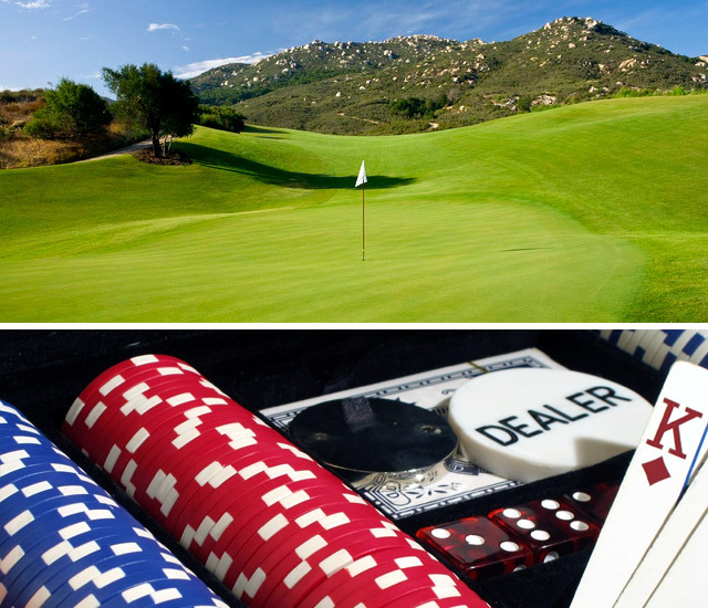 Journey at Pechanga - poker table