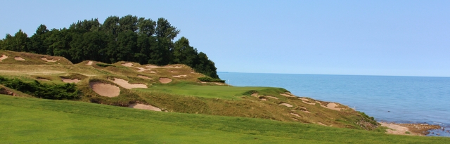 Straits golf course at Whistling Straits - hole 8