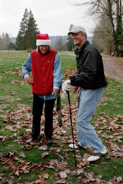 Golf in Christmas