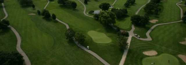 Lake Lawn GC: aerial view