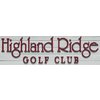 Highland Ridge Golf Club Logo