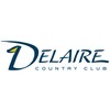 Orange/Brown at Del-Aire Country Club Logo