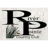River Pointe Country Club - White/Blue Course Logo