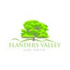 Flanders Valley Golf Club - White/Blue Course Logo