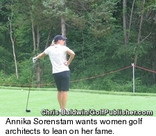 Annika Sorenstam - Golf Shot