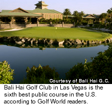 Bali Hai Golf Club - Hole 16