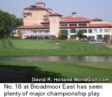 Broadmoor East golf course - hole 18