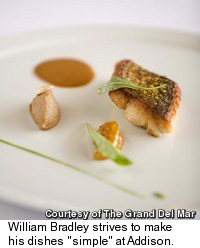 Chef William Bradley - Black Bass Dish