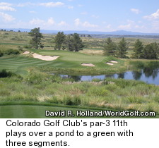 Colorado Golf Club in Parker