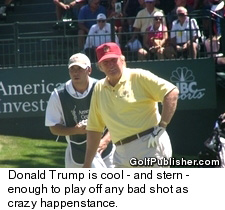Donald Trump - celebrity golf - Apprentice