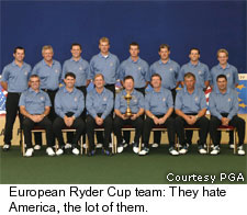 European Ryder Cup Team