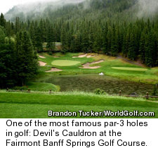 Fairmont Banff Springs Golf Course - Devil's Cauldron