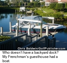 Frenchman's Creek - Backyard Dock