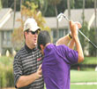 Gary Gilchrist at with student IJGA