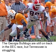 Georgia Bulldogs - Tennessee Volunteers