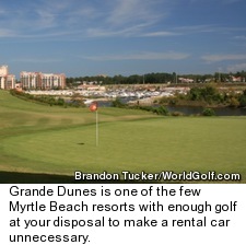 Grande Dunes Golf Course - hole 10