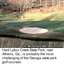 Hard Labor Creek course