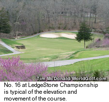 LedgeStone Championship Golf Course - Hole 16