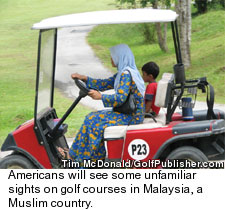 Golf cart - Malaysia