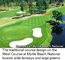 Myrtle Beach National's West Course - Hole 13