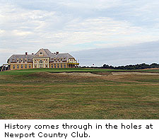 Newport Country Club's clubhouse