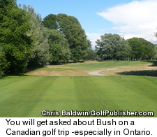 Niagara Falls Golf Scene