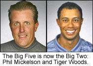 Phil Mickelson & Tiger Woods