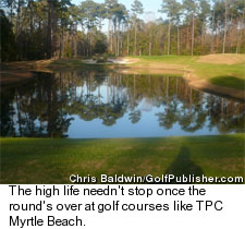 TPC Myrtle Beach - Water clear