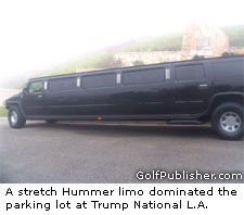 Trump Hummer Limo