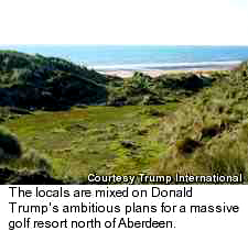 Trump's Planned Aberdeen Links