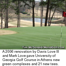 University of Georgia G.C. in Athens - greens