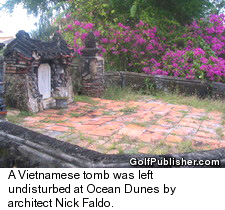 Vietnamese Tomb at Ocean Dunes