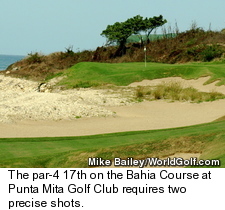 Bahia Course at Punta Mita Golf Club - Hole 17