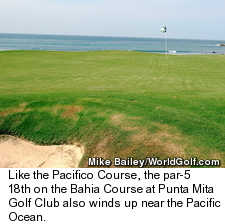 Bahia Course at Punta Mita Golf Club - Hole 18