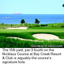 Nicklaus Course at Bay Creek Resort & Club - Hole 4