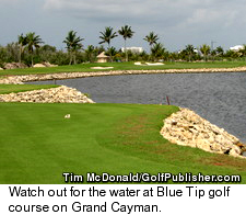 Blue Tip Golf Course - Water