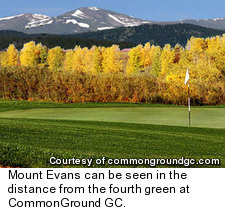 CommonGround Golf Course - Mount Evans