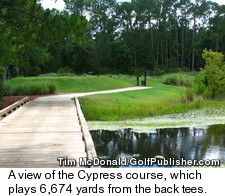 Cypress Golf Course - Back Tees