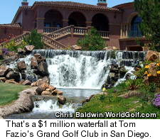 Grand Golf Club - Waterfall