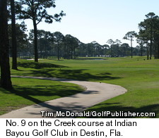 Indian Bayou Golf Club - No.9