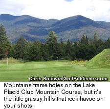 Lake Placid Club Mountain Course - Mountain view