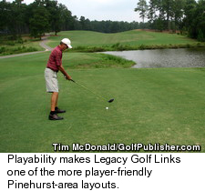 Legacy Golf Links - Player Friendly Layout