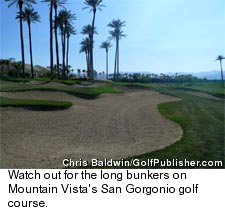 Mountain Vista Golf Club - Bunkers