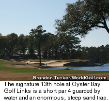 Oyster Bay Golf Links - Hole 13